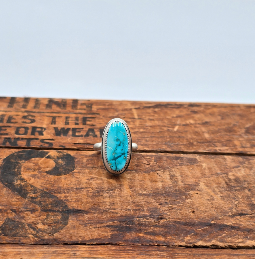 Kingman Turquoise Ring