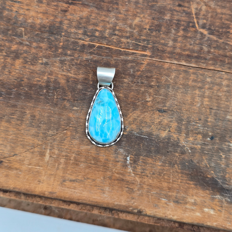 Larimar Pendant
