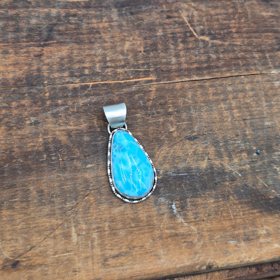 Larimar Pendant