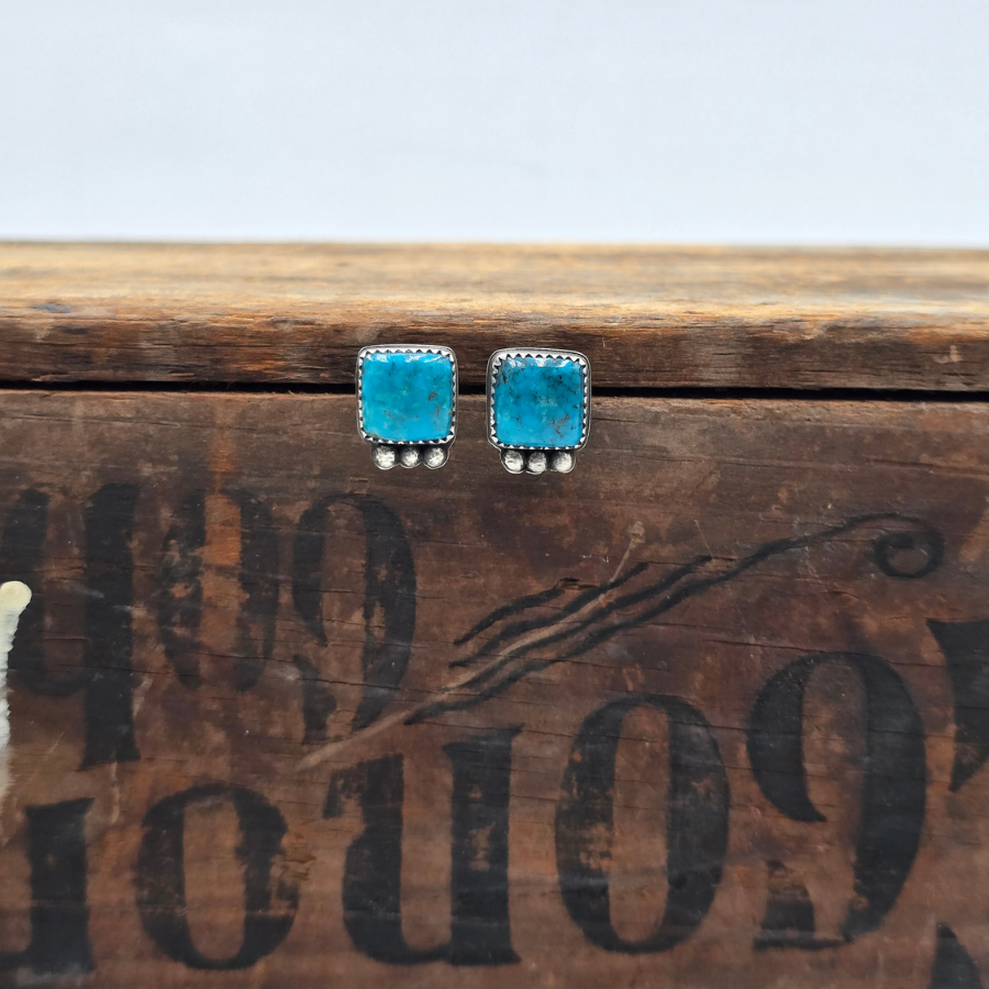 Mina Maria Turquoise Stud Earrings