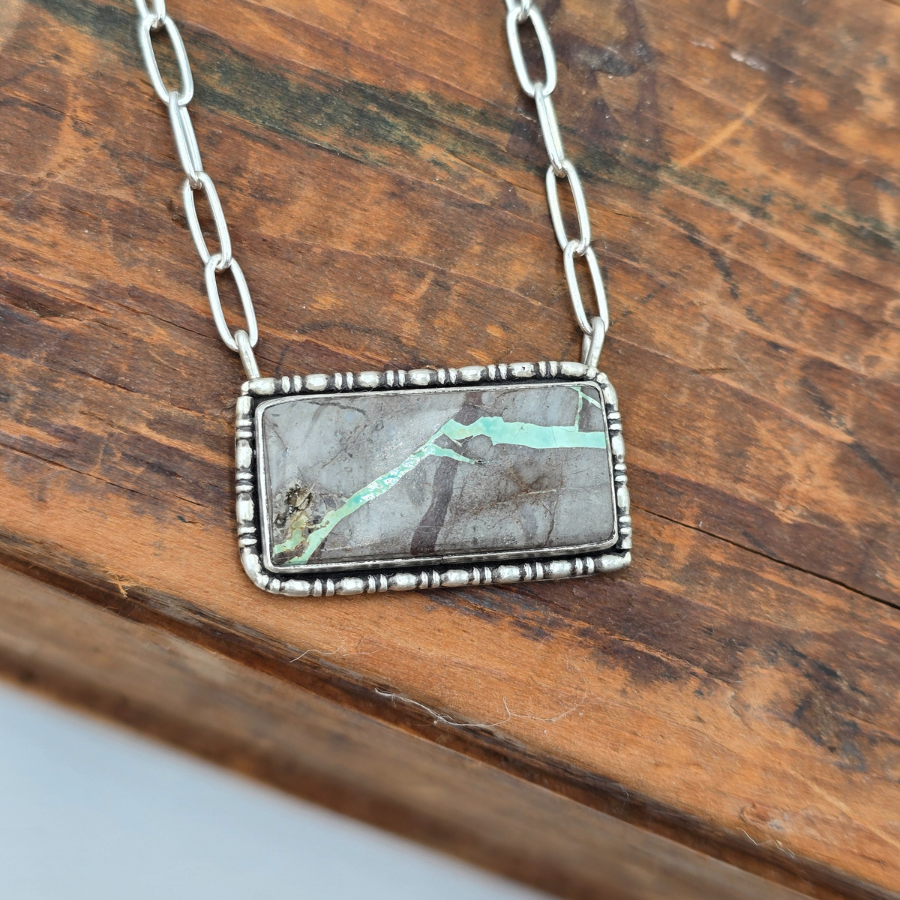 Natural Thunderbird Turquoise Necklace