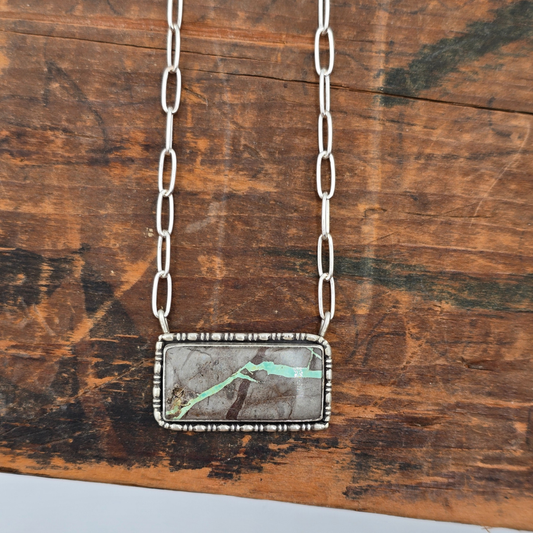 Natural Thunderbird Turquoise Necklace