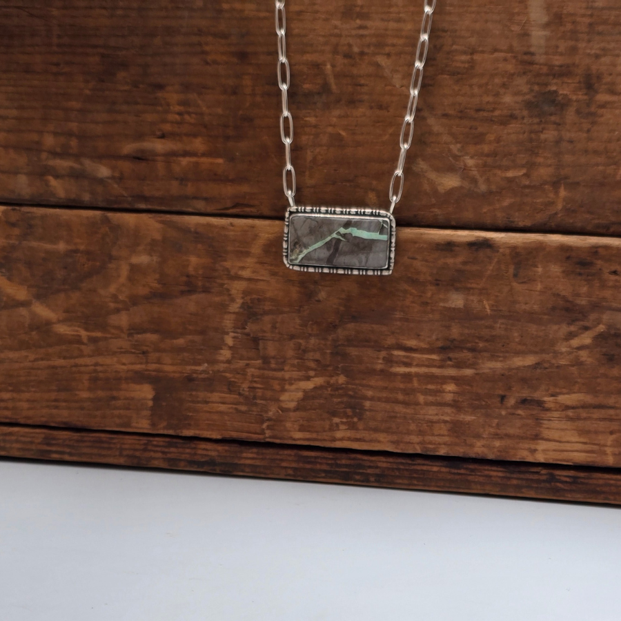 Natural Thunderbird Turquoise Necklace