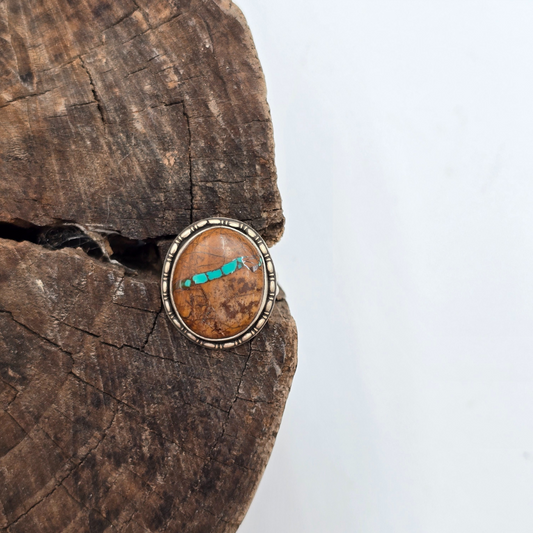 Natural Motezuma Royston Ring