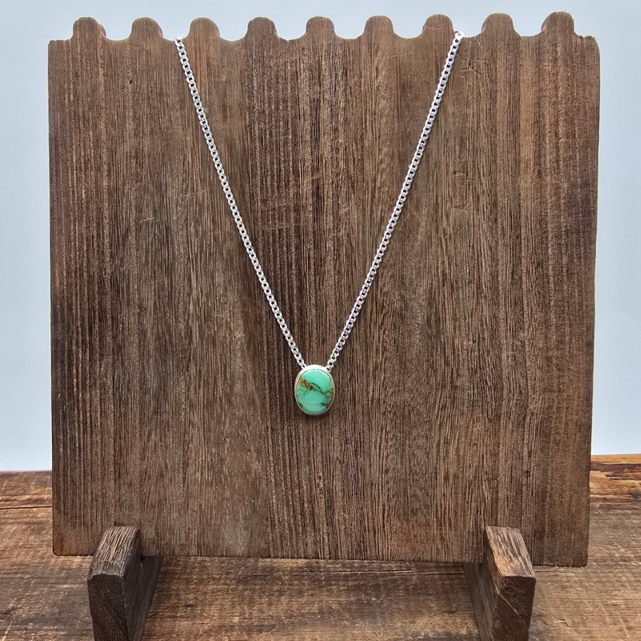 Natural Thunderbird Turquoise Necklace