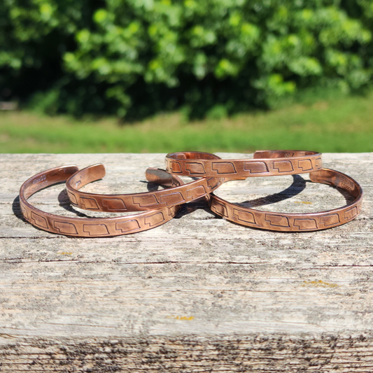 Nebraska Copper Bracelet | 1/4 in.