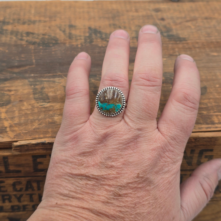 Nila Turquoise Ribbon Ring