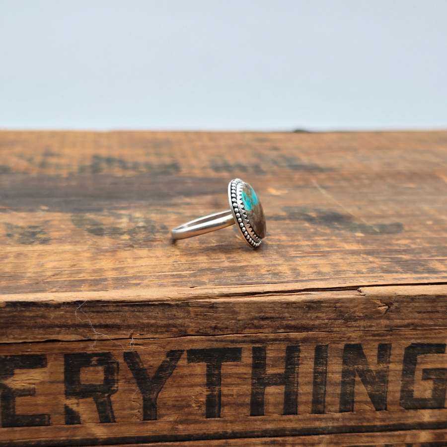 Nila Turquoise Ribbon Ring
