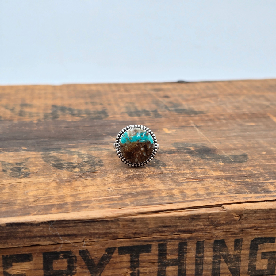 Nila Turquoise Ribbon Ring