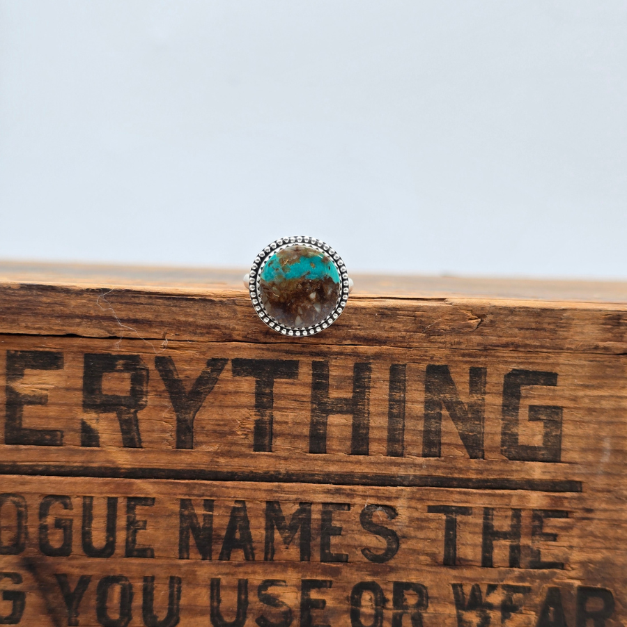 Nila Turquoise Ribbon Ring