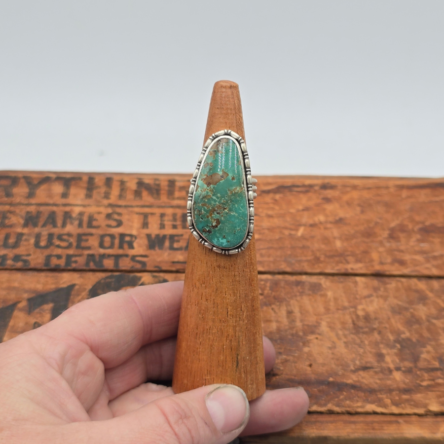 Nila Turquoise, Raindrops and Beads Ring