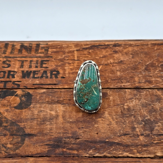 Nila Turquoise, Raindrops and Beads Ring