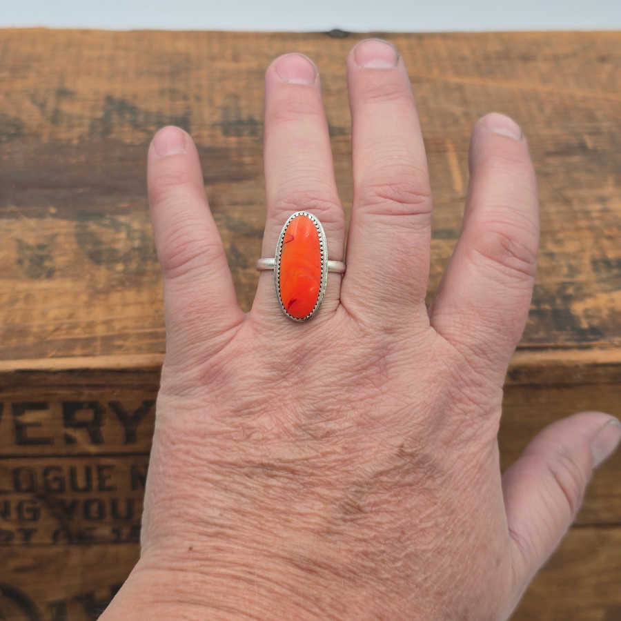 Orange Rosarita Ring