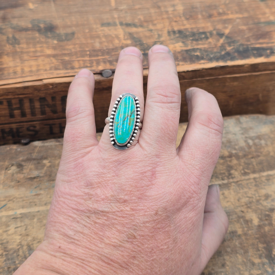Royston Oval and Beads Ring