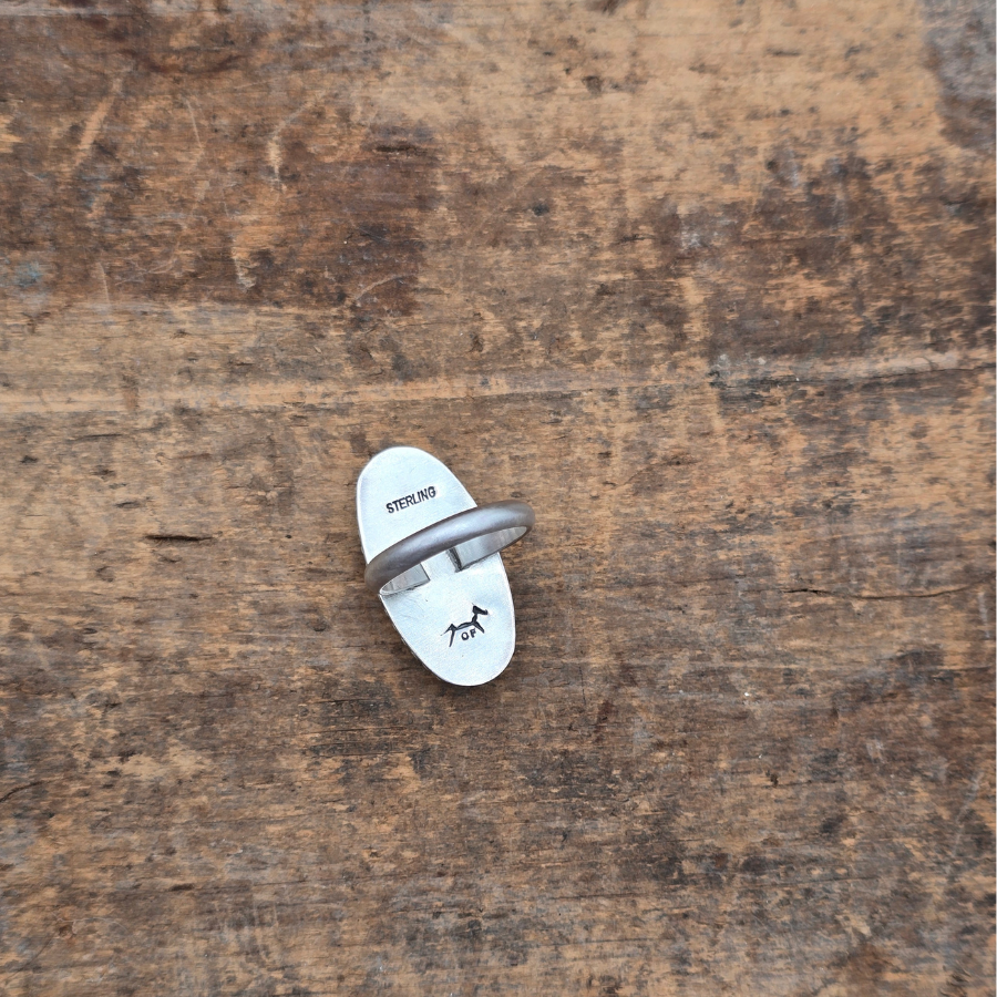 Royston Oval and Beads Ring