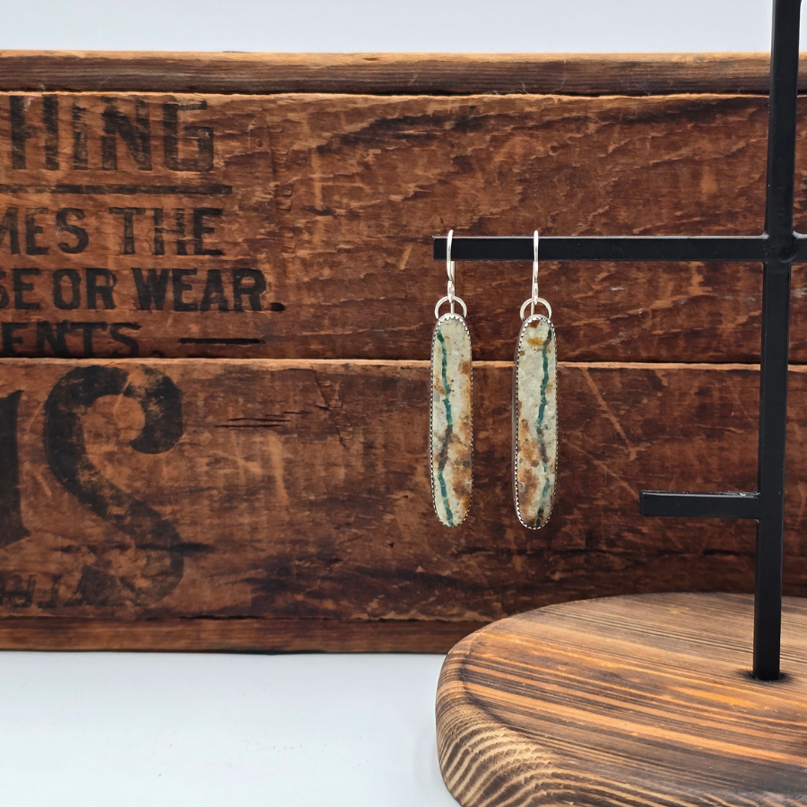 Royston Ribbon Bar Earrings