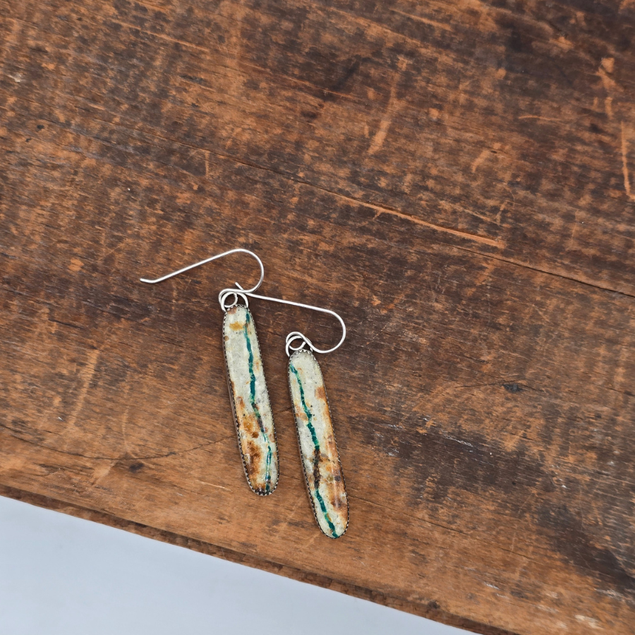 Royston Ribbon Bar Earrings