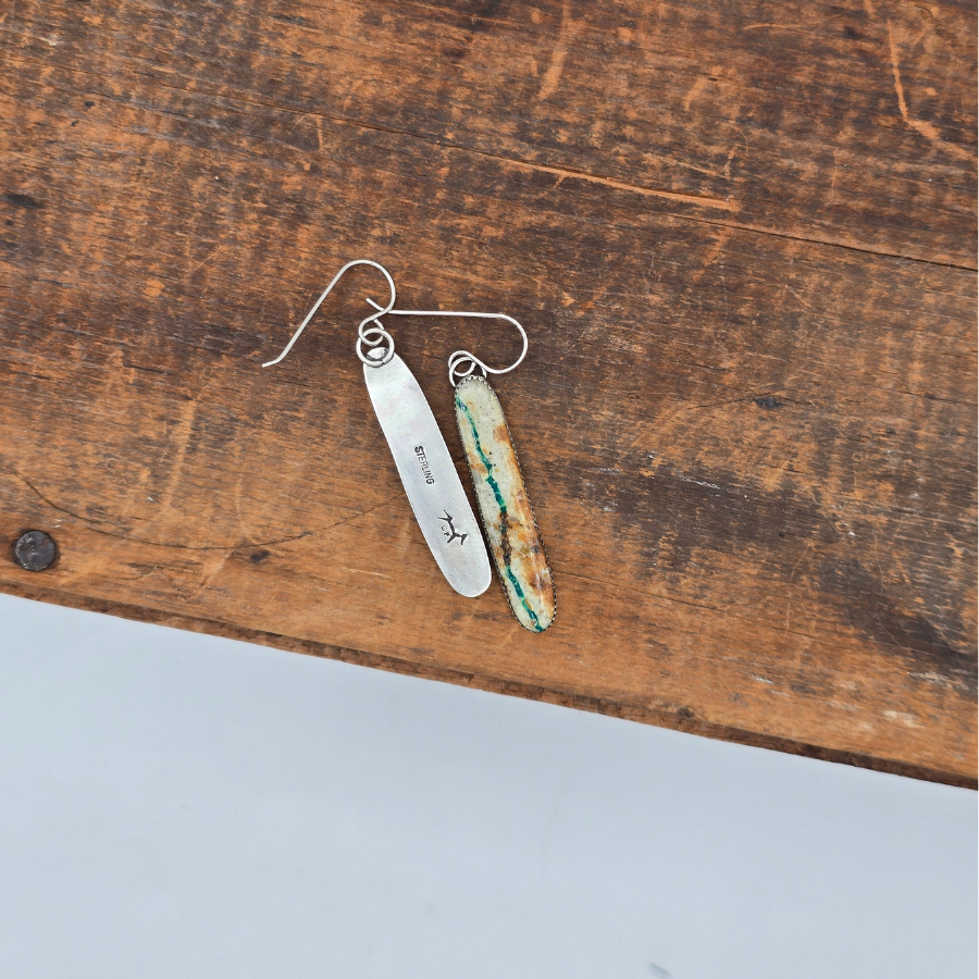 Royston Ribbon Bar Earrings