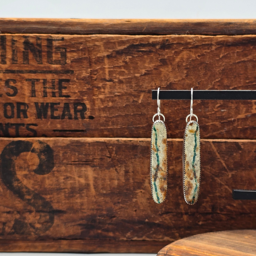 Royston Ribbon Bar Earrings