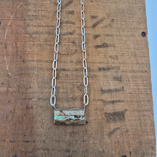 Royston Ribbon Bar Necklace