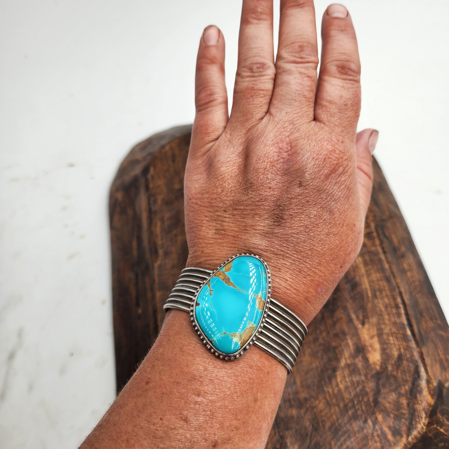 Royston Wide Band Bracelet