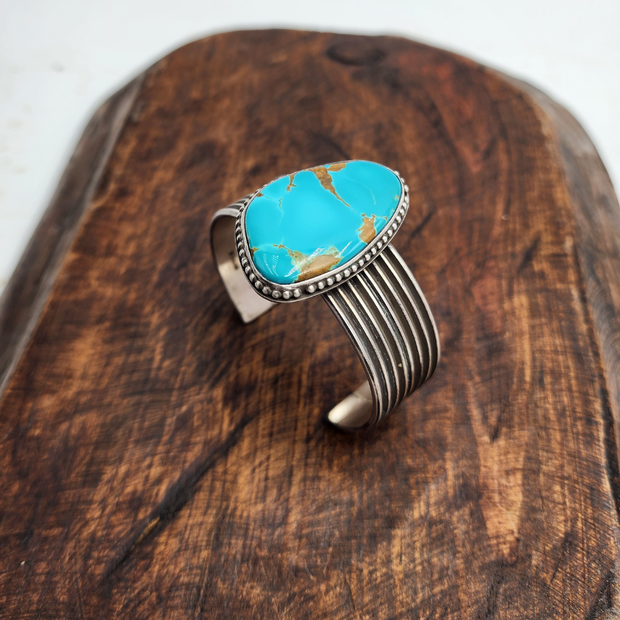 Royston Wide Band Bracelet