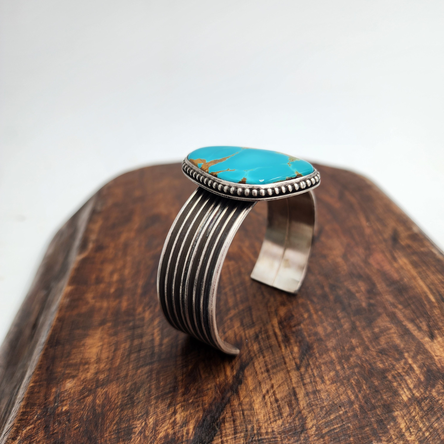 Royston Wide Band Bracelet