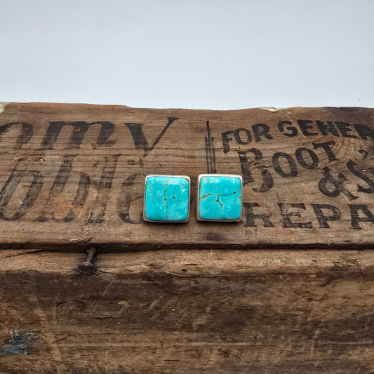 Tyrone Statement Square Earrings