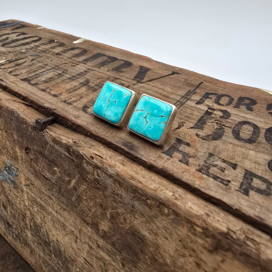 Tyrone Statement Square Earrings