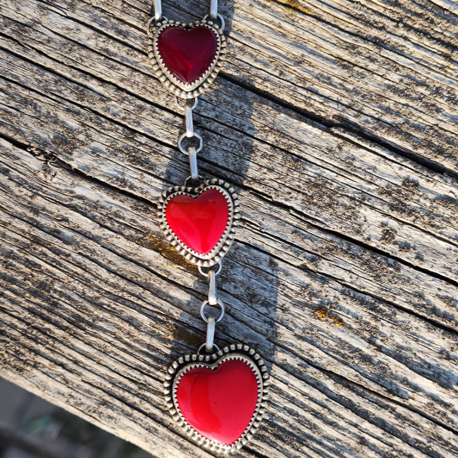 Rosarita Heart Necklace