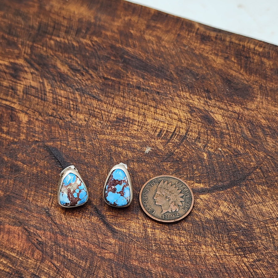 Golden Hill Teardrop Studs