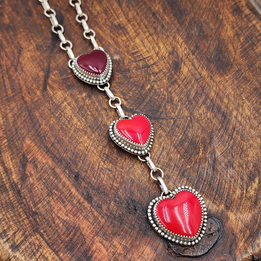 Rosarita Heart Necklace