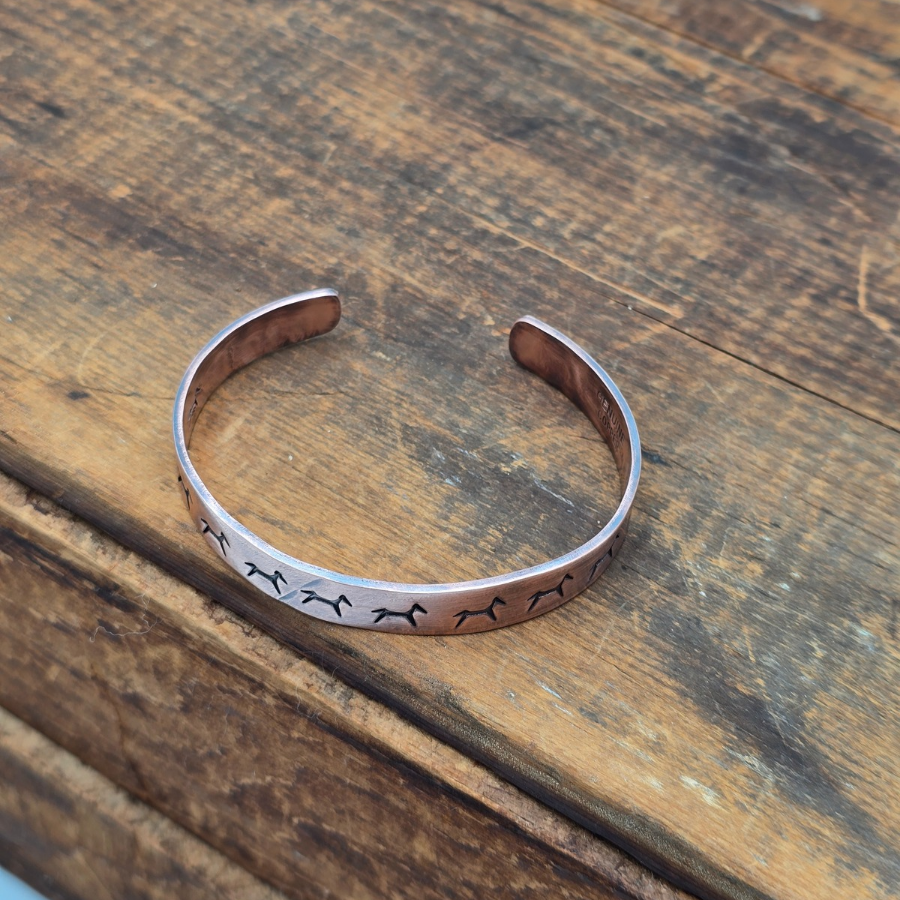 Broken Horse Designs | Copper 3/8 in Bracelet