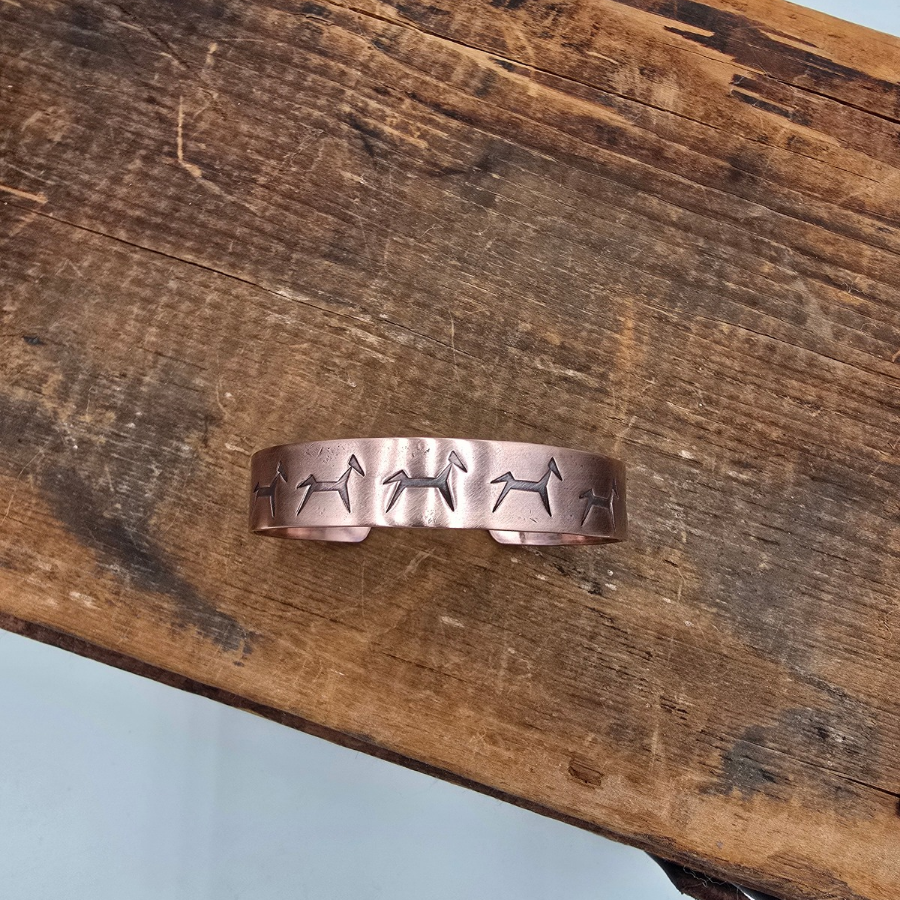Broken Horse Bracelet | 1/2 in Copper