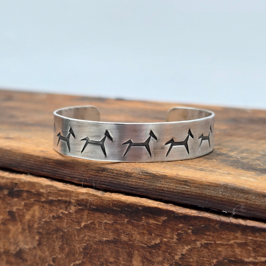 Broken Horse Bracelet | Sterling Silver