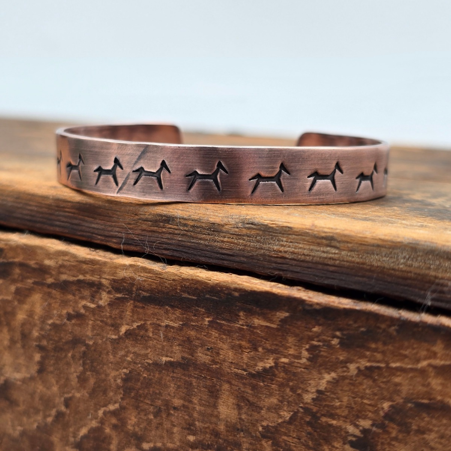 Broken Horse Designs | Copper 3/8 in Bracelet