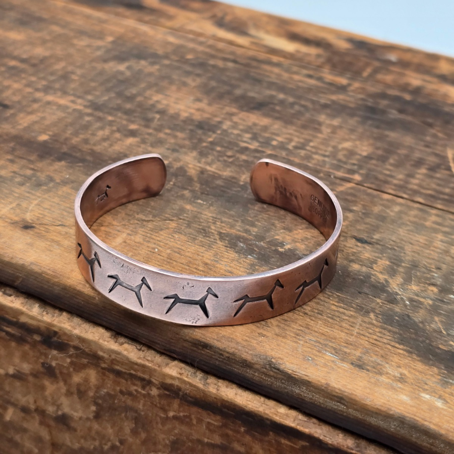 Broken Horse Bracelet | 1/2 in Copper
