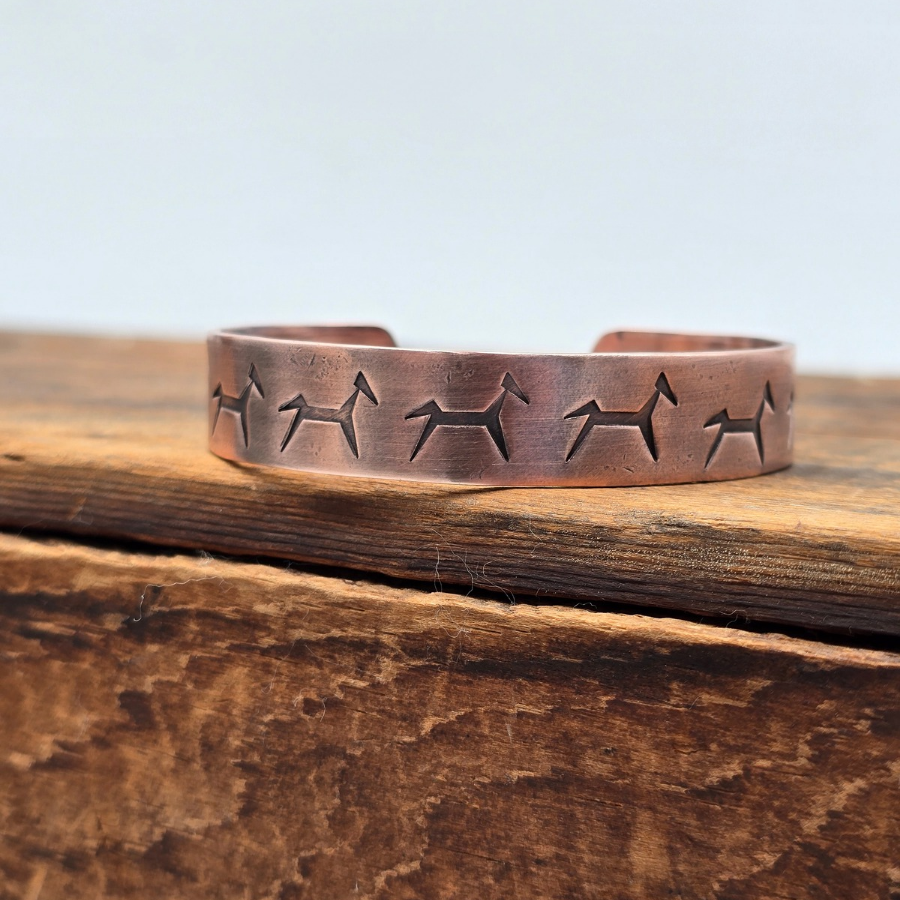 Broken Horse Bracelet | 1/2 in Copper