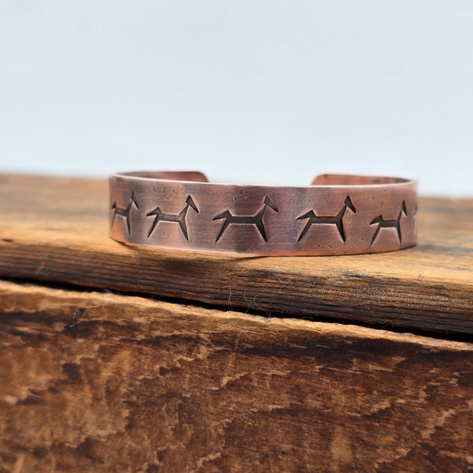 Broken Horse Bracelet | 1/2 in Copper