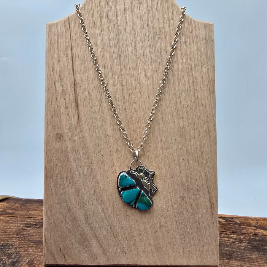 Sierra Bella Turquoise Bucking Horse