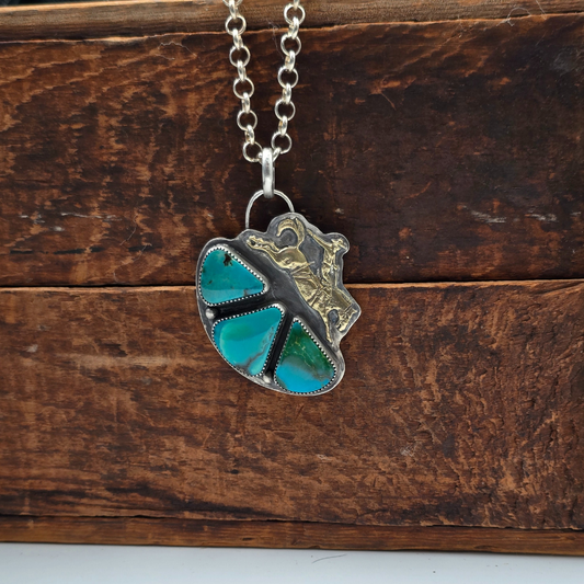 Sierra Bella Turquoise Bucking Horse