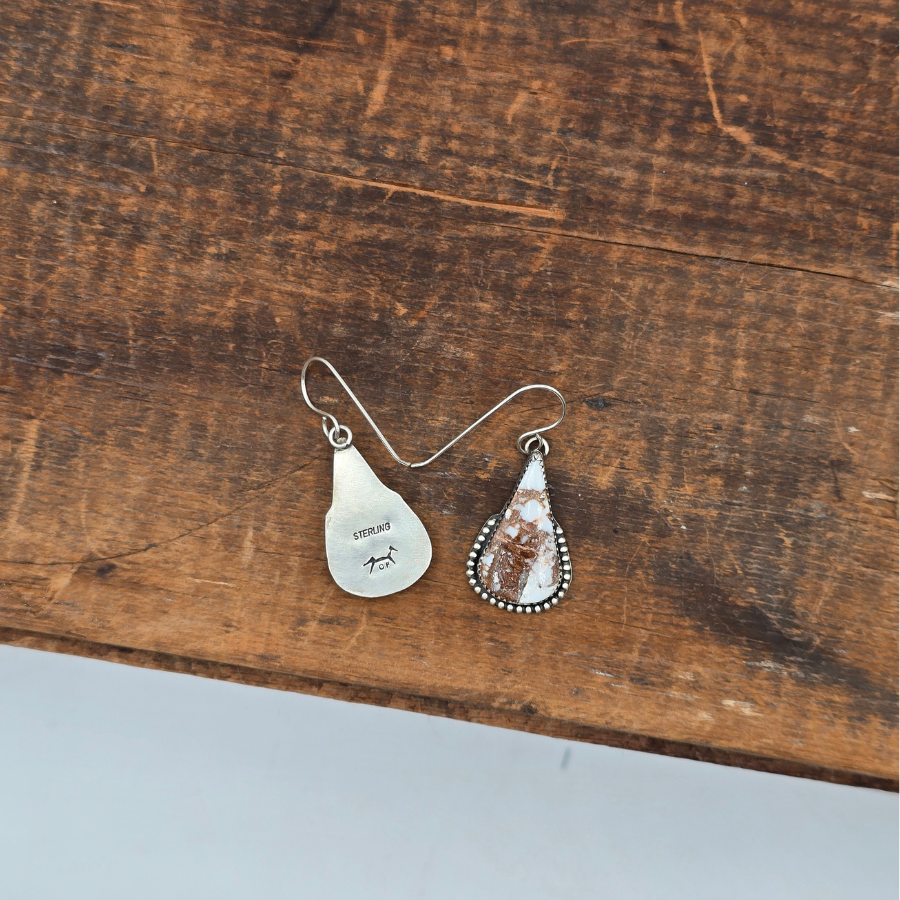 Wild Horse Teardrop Earrings