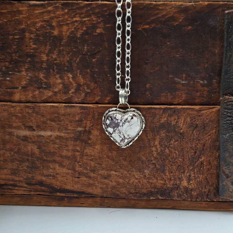 Wild Horse Heart Necklace