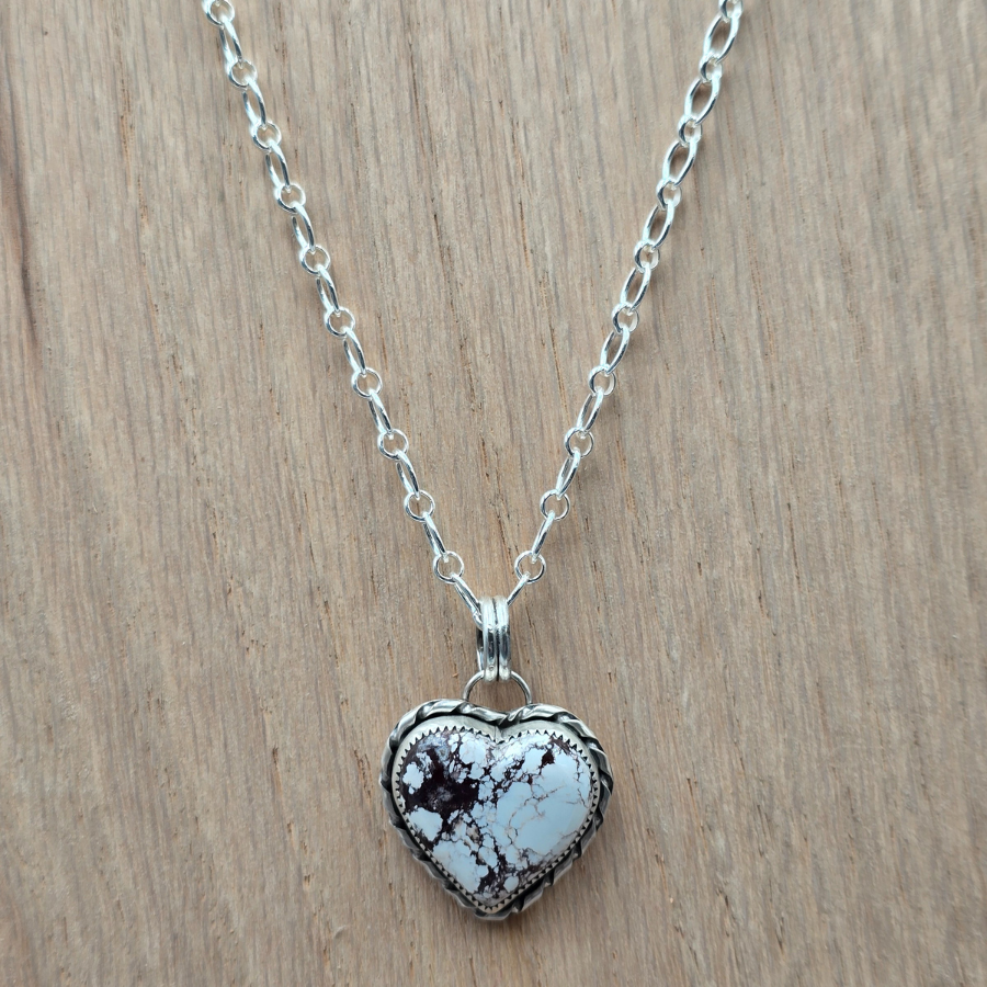 Wild Horse Heart Necklace