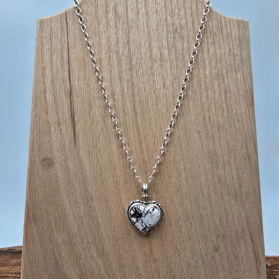 Wild Horse Heart Necklace