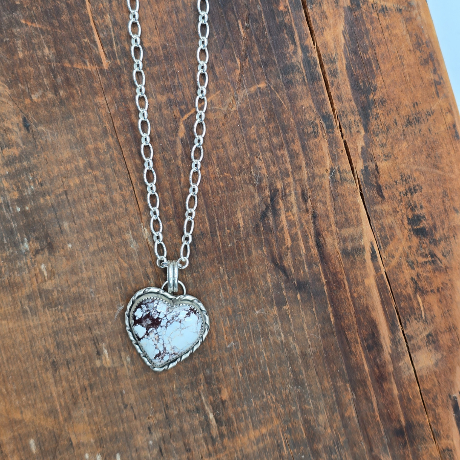 Wild Horse Heart Necklace