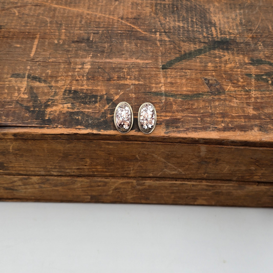 Wild Horse Oval Studs