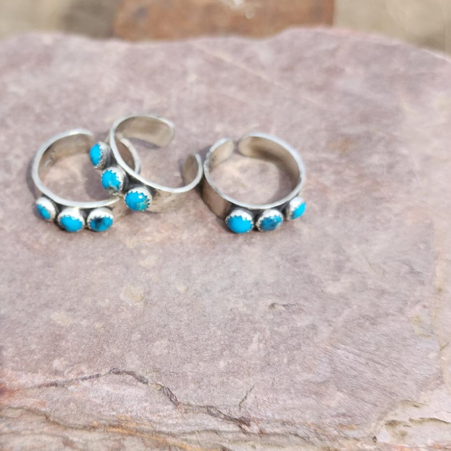 3 Stone Kingman Ring