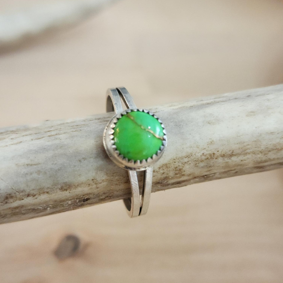 Green Mohave Ring