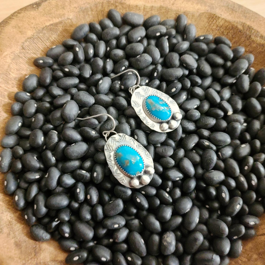 Morenci Turquoise Earrings